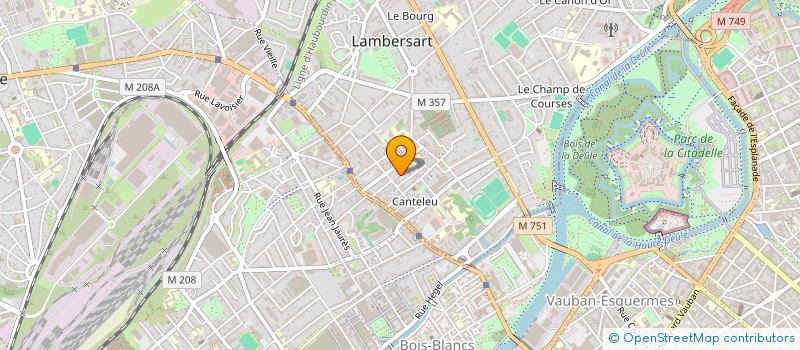 localisation de l'entreprise MONSIEUR CHRISTOPHE LEGUIADER à LAMBERSART