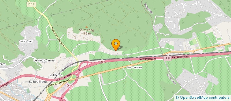 localisation de l'entreprise MONSIEUR CHRISTOPHE LEIBUNDGUTH  LE CANNET-DES-MAURES