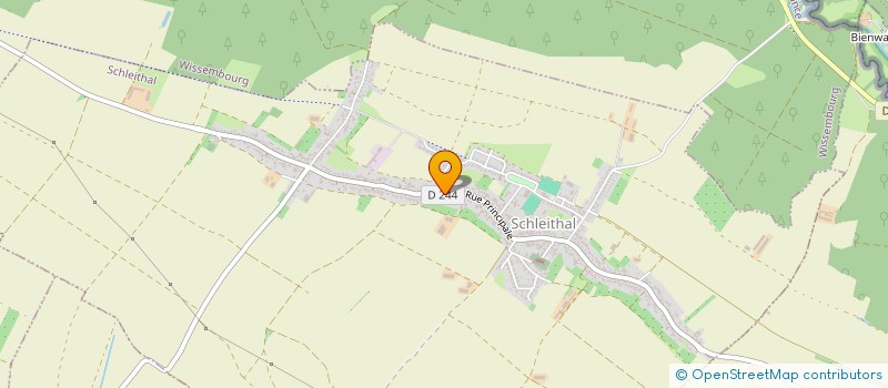 localisation de l'entreprise MONSIEUR CHRISTOPHE LEJAL  SCHLEITHAL