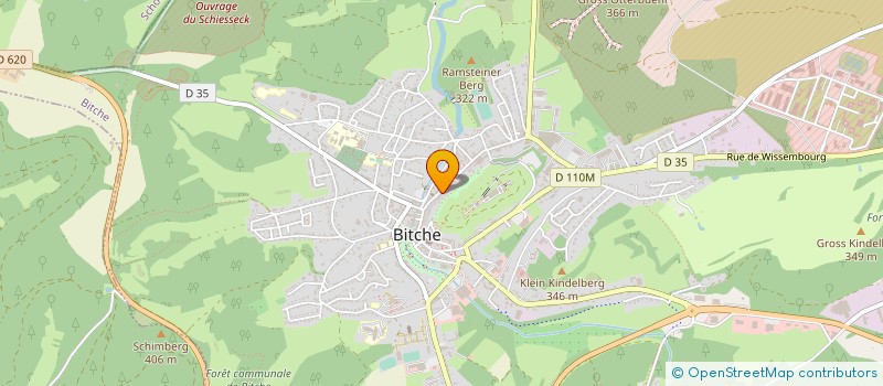 localisation de l'entreprise MONSIEUR CHRISTOPHE LEJEUNE à BITCHE
