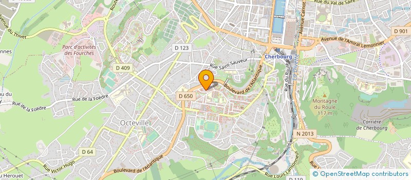 localisation de l'entreprise MONSIEUR CHRISTOPHE LEJEUNE  CHERBOURG-EN-COTENTIN