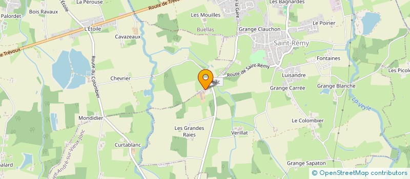 localisation de l'entreprise MONSIEUR CHRISTOPHE LEJOSNE  SAINT-REMY