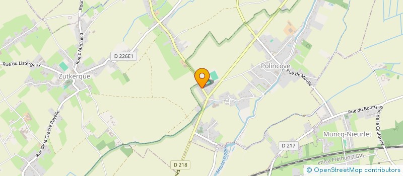 localisation de l'entreprise MONSIEUR CHRISTOPHE LELEU  POLINCOVE