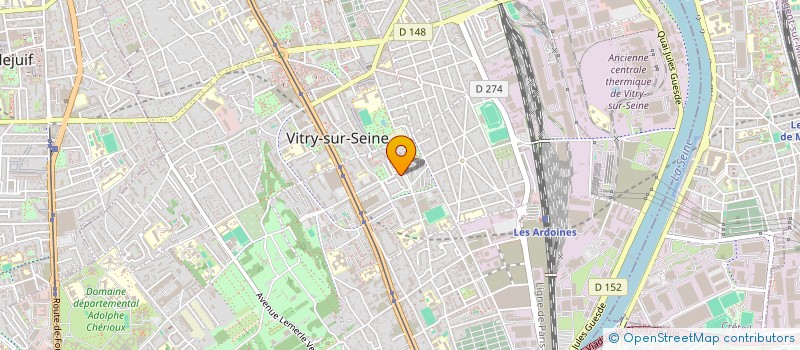 localisation de l'entreprise MONSIEUR CHRISTOPHE LELEU à VITRY-SUR-SEINE