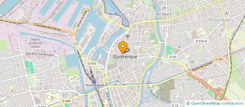 localisation de l'entreprise MONSIEUR CHRISTOPHE LELIEUR à DUNKERQUE