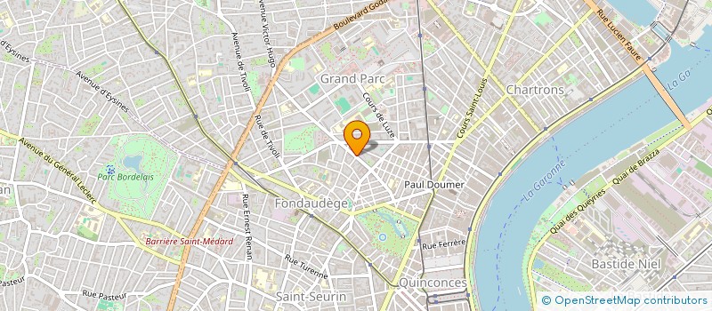 localisation de l'entreprise MONSIEUR CHRISTOPHE LELONG à BORDEAUX