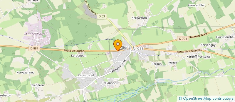 localisation de l'entreprise MONSIEUR CHRISTOPHE LEMAIRE  CROZON