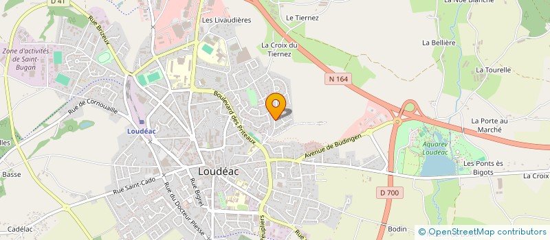 localisation de l'entreprise MONSIEUR CHRISTOPHE LEMASSON à LOUDEAC