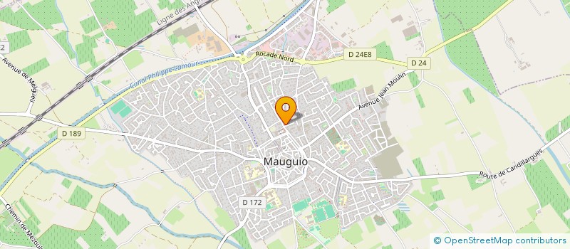 localisation de l'entreprise MONSIEUR CHRISTOPHE LEMBEGE  MAUGUIO