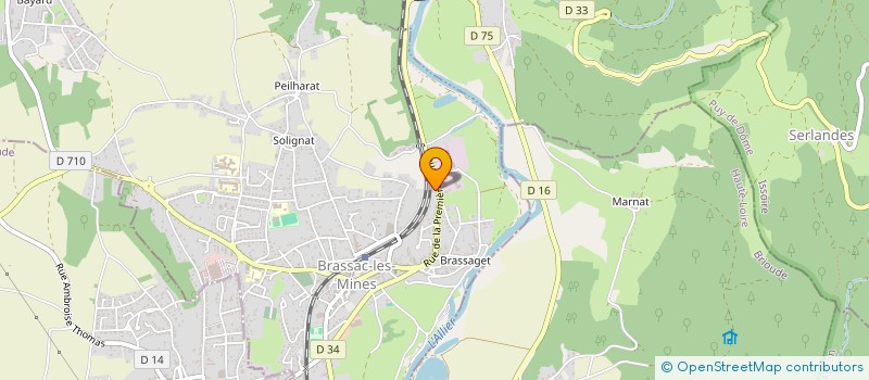 localisation de l'entreprise MONSIEUR CHRISTOPHE LEMBLE à BRASSAC-LES-MINES