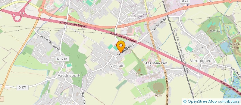 localisation de l'entreprise MONSIEUR CHRISTOPHE LEMBRE  VERQUIN