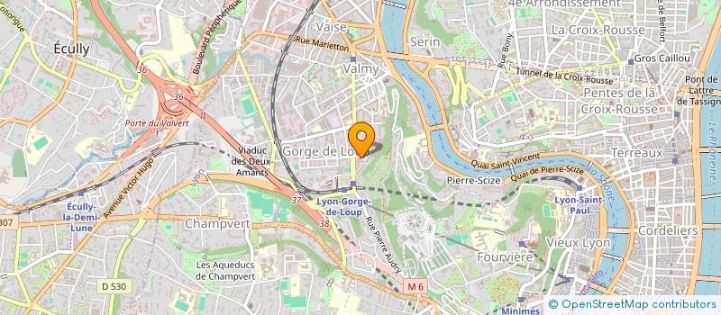 localisation de l'entreprise MONSIEUR CHRISTOPHE LEMERCIER  LYON