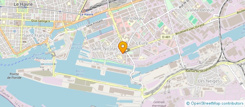 localisation de l'entreprise MONSIEUR CHRISTOPHE LEMESLE  LE HAVRE