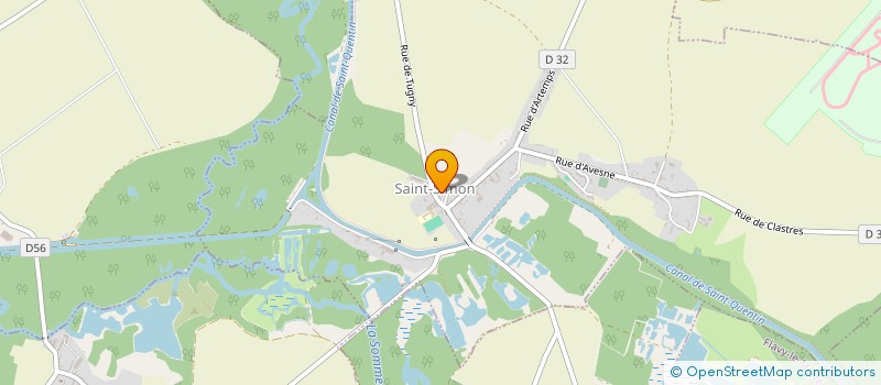 localisation de l'entreprise MONSIEUR CHRISTOPHE LEMOINE à SAINT-SIMON