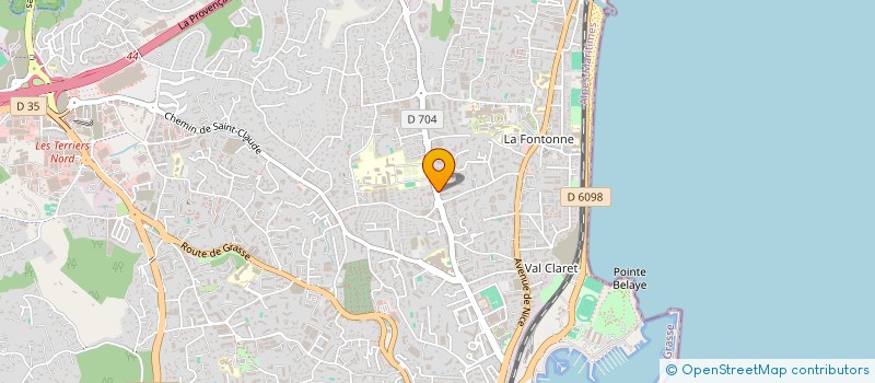 localisation de l'entreprise MONSIEUR CHRISTOPHE LEMOINE  ANTIBES