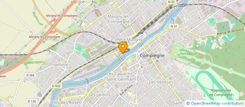 localisation de l'entreprise MONSIEUR CHRISTOPHE LEMOINE  MARGNY-LES-COMPIEGNE