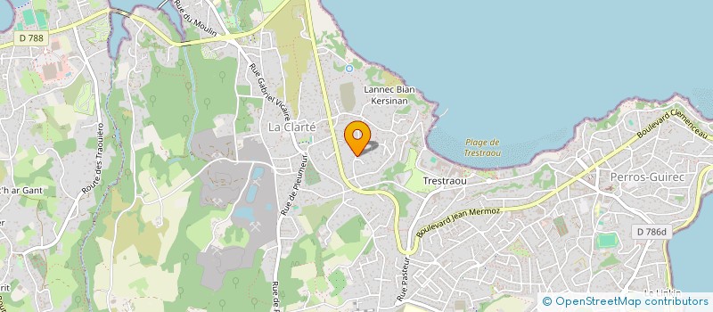 localisation de l'entreprise MONSIEUR CHRISTOPHE LEMOINE à PERROS-GUIREC