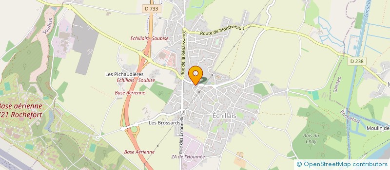 localisation de l'entreprise MONSIEUR CHRISTOPHE LENGLET à ECHILLAIS
