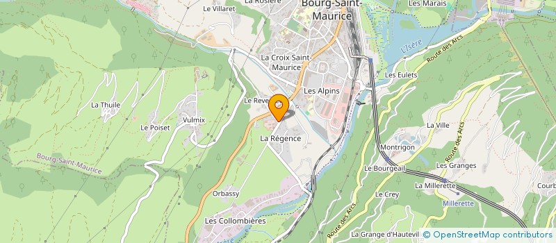 localisation de l'entreprise MONSIEUR CHRISTOPHE LENORMAND  BOURG-SAINT-MAURICE