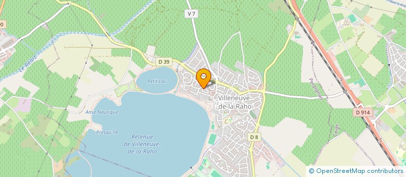 localisation de l'entreprise MONSIEUR CHRISTOPHE LEON  VILLENEUVE-DE-LA-RAHO