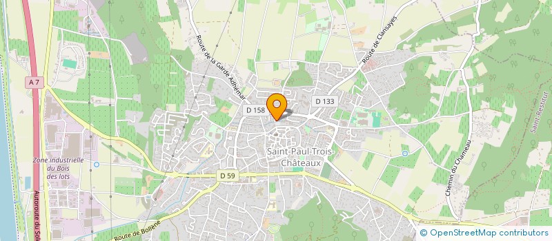 localisation de l'entreprise MONSIEUR CHRISTOPHE LEONHARD  SAINT-PAUL-TROIS-CHATEAUX