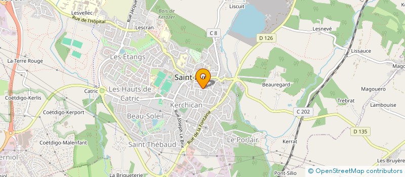 localisation de l'entreprise MONSIEUR CHRISTOPHE LEPELLETIER  SAINT-AVE