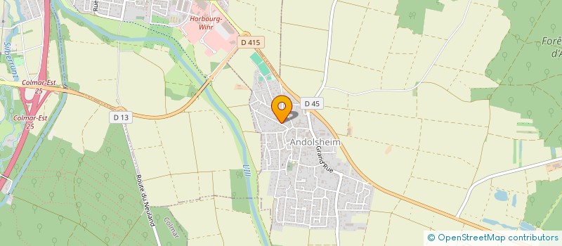 localisation de l'entreprise MONSIEUR CHRISTOPHE LEPELLETIER  ANDOLSHEIM