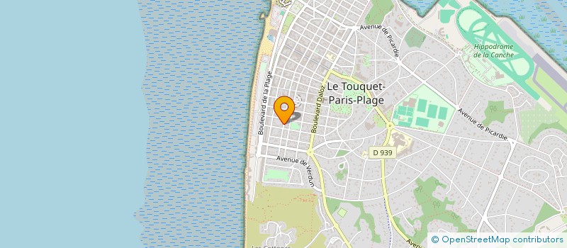 localisation de l'entreprise MONSIEUR CHRISTOPHE LEQUIEN à LE TOUQUET-PARIS-PLAGE