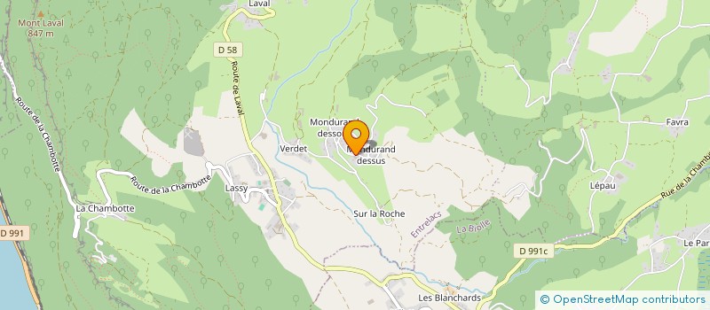 localisation de l'entreprise MONSIEUR CHRISTOPHE LERAY  ENTRELACS