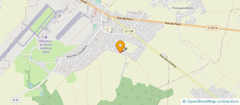 localisation de l'entreprise MONSIEUR CHRISTOPHE LERAY  BOOS