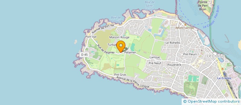 localisation de l'entreprise MONSIEUR CHRISTOPHE LERAY  LE CROISIC