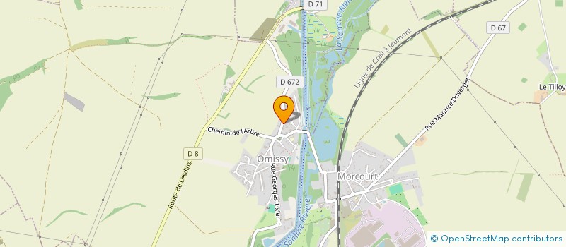 localisation de l'entreprise MONSIEUR CHRISTOPHE LERICHE  OMISSY