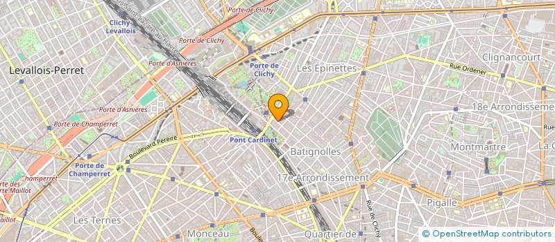 localisation de l'entreprise MONSIEUR CHRISTOPHE LEROUX  PARIS