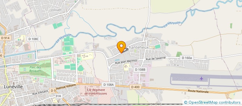 localisation de l'entreprise MONSIEUR CHRISTOPHE LEROUX  CHANTEHEUX