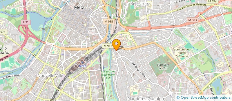 localisation de l'entreprise MONSIEUR CHRISTOPHE LEROUX à METZ
