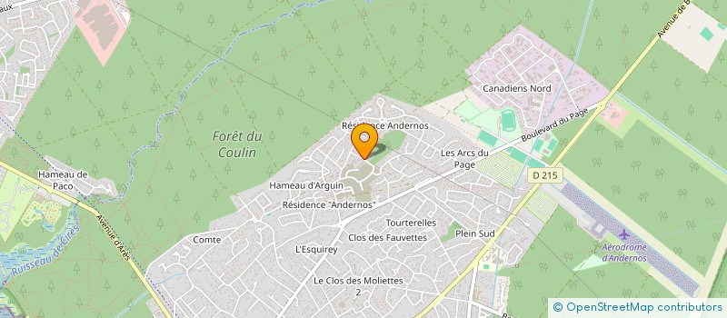 localisation de l'entreprise MONSIEUR CHRISTOPHE LEROY  ANDERNOS-LES-BAINS