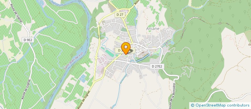 localisation de l'entreprise MONSIEUR CHRISTOPHE LEROY  ANIANE