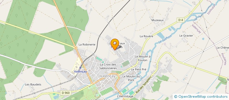 localisation de l'entreprise MONSIEUR CHRISTOPHE LEROY à VALENCAY