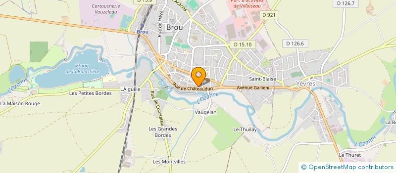 localisation de l'entreprise MONSIEUR CHRISTOPHE LEROY à BROU