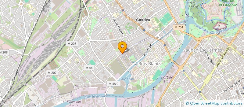 localisation de l'entreprise MONSIEUR CHRISTOPHE LESAGE à LILLE