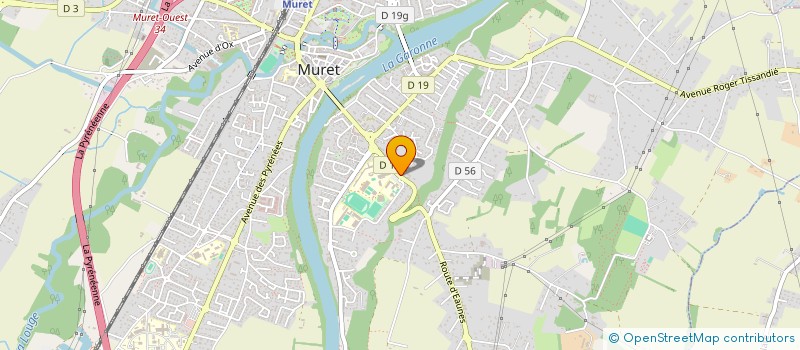 localisation de l'entreprise MONSIEUR CHRISTOPHE LESCURE à MURET