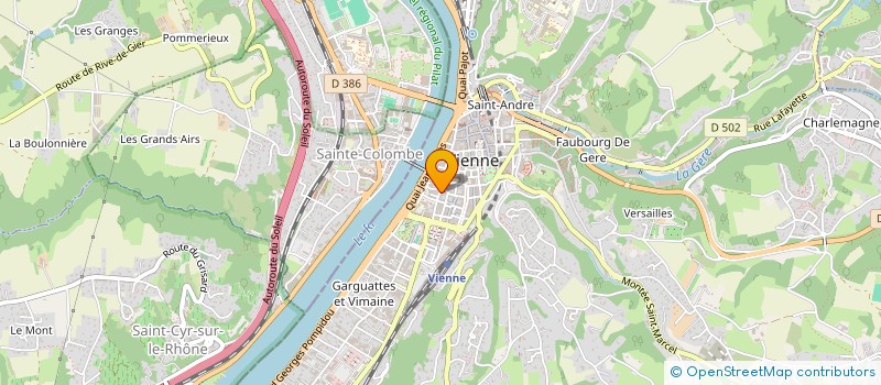 localisation de l'entreprise MONSIEUR CHRISTOPHE LESCURE à VIENNE