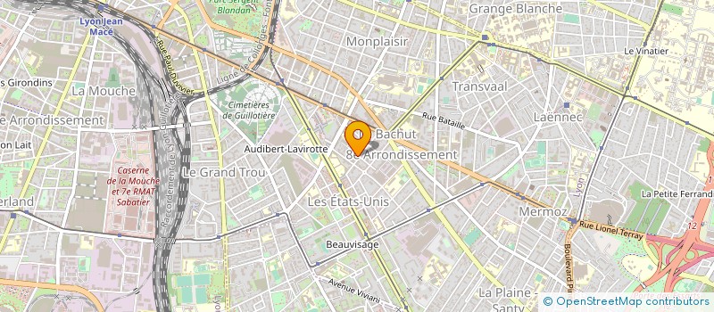 localisation de l'entreprise MONSIEUR CHRISTOPHE LESEIGNEUR à LYON