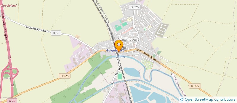 localisation de l'entreprise MONSIEUR CHRISTOPHE LESIEUR  VILLENEUVE-SUR-AISNE