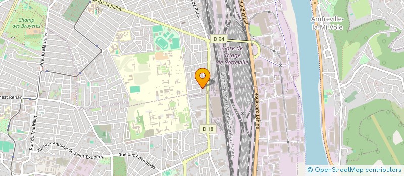 localisation de l'entreprise MONSIEUR CHRISTOPHE LESORT  SOTTEVILLE-LES-ROUEN