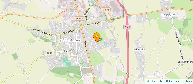 localisation de l'entreprise MONSIEUR CHRISTOPHE LETELLIER  BOURG-ACHARD