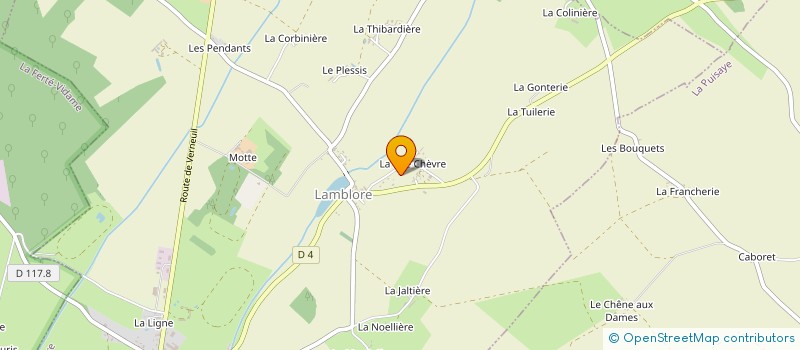localisation de l'entreprise MONSIEUR CHRISTOPHE LETERTRE à LAMBLORE