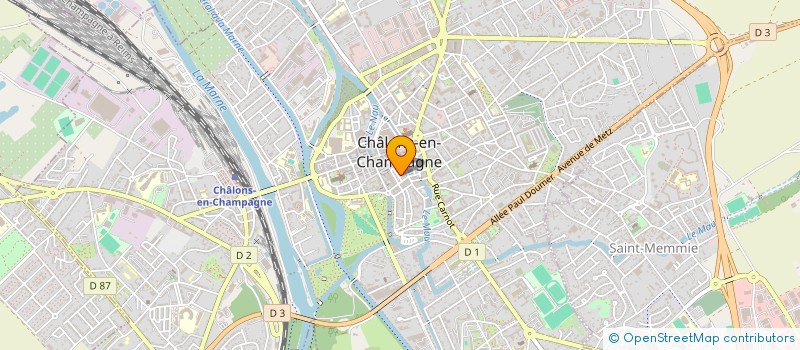 localisation de l'entreprise MONSIEUR CHRISTOPHE LETROU à CHALONS-EN-CHAMPAGNE