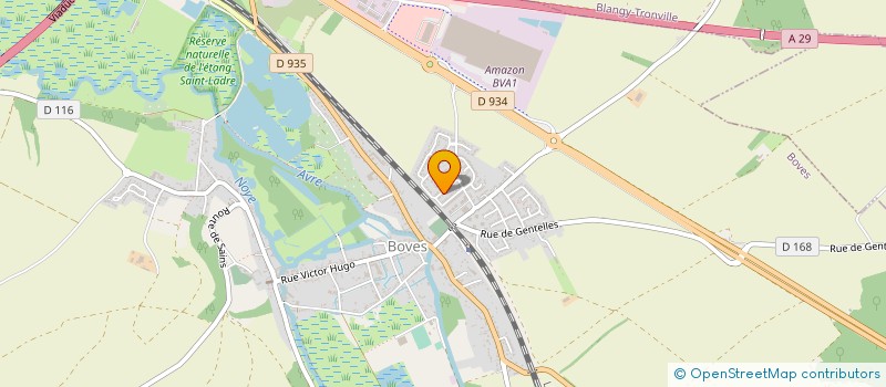 localisation de l'entreprise MONSIEUR CHRISTOPHE LEVA à BOVES