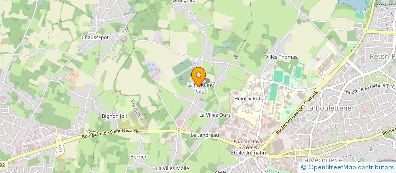 localisation de l'entreprise MONSIEUR CHRISTOPHE LEVEQUE  SAINT-NAZAIRE